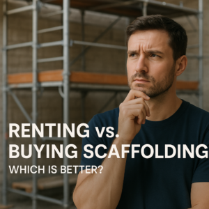 renting vs buying scaffolding