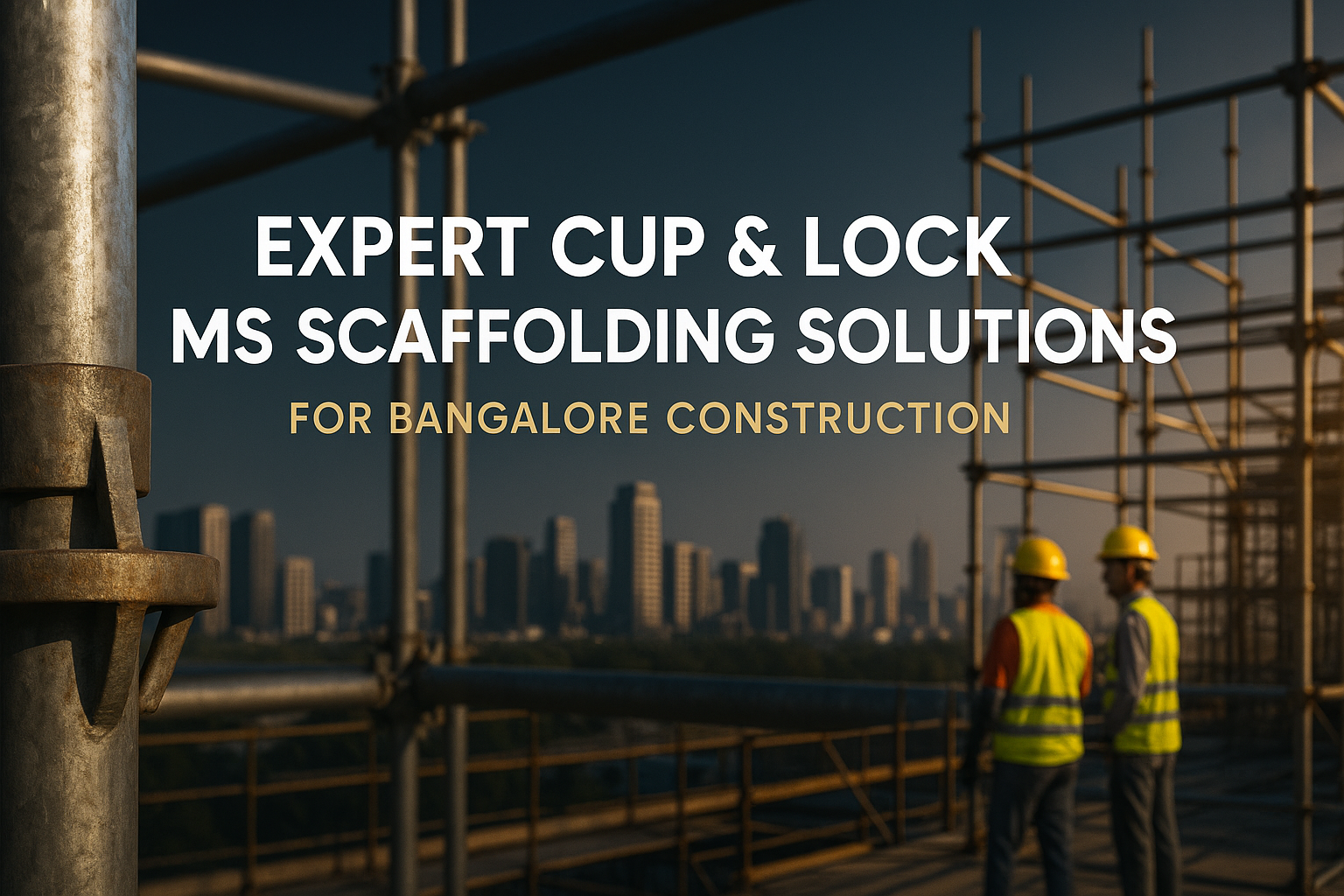 Cup & Lock MS scaffolding services in bangalore