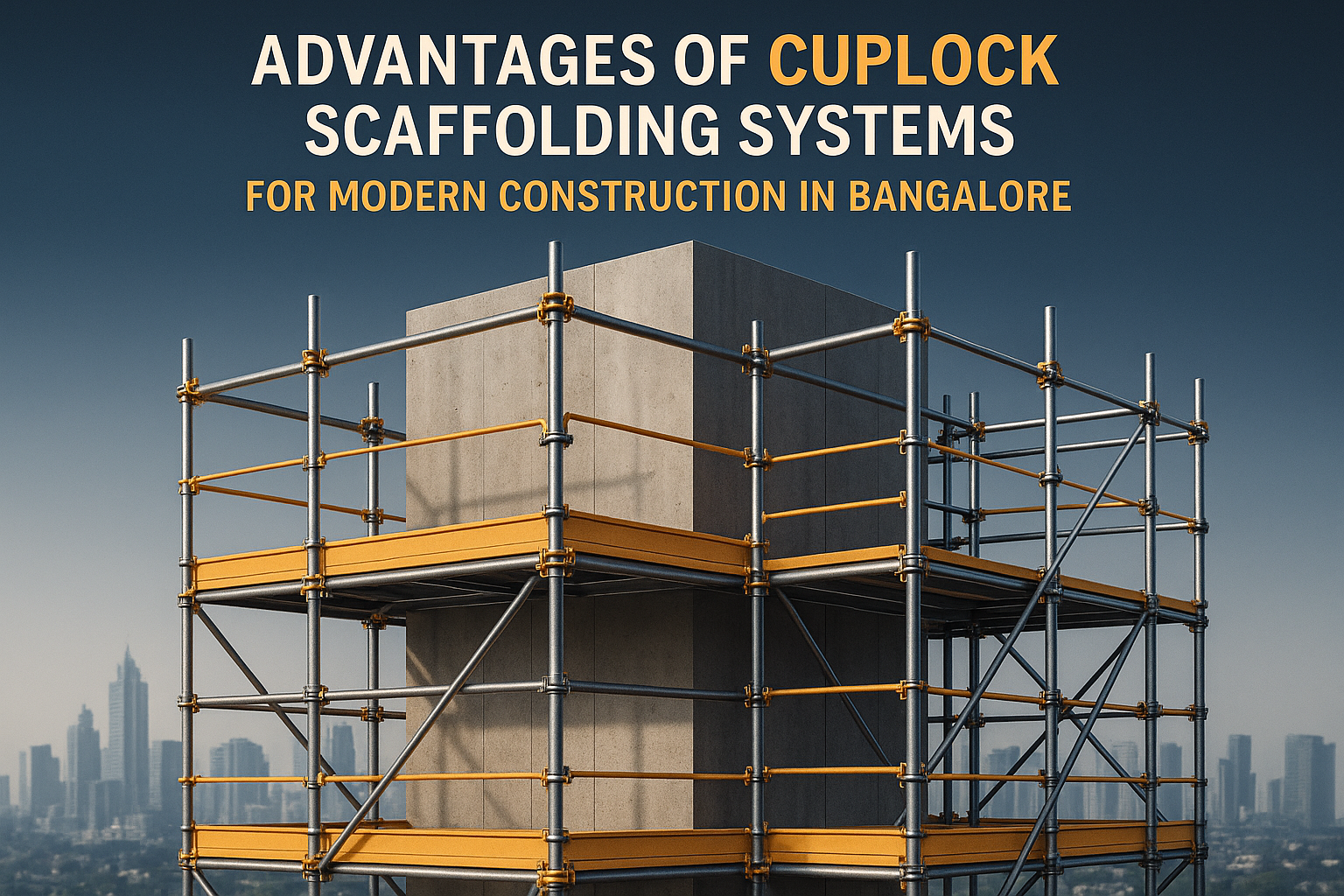 cuplock scaffolding advantages in Bangalore