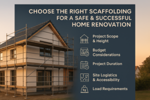 right scaffolding for home renovation