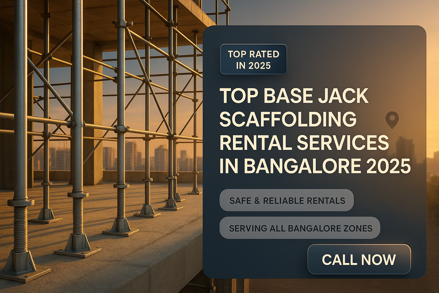 Base Jack Scaffolding Rental Services in Bangalore