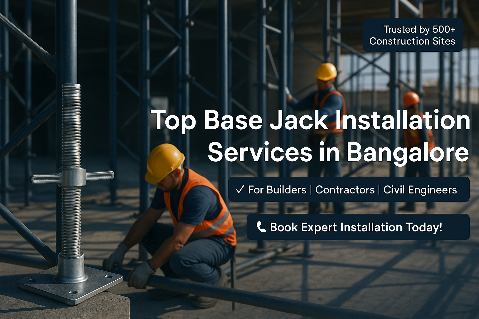 Base Jack Scaffolding services in bangalore