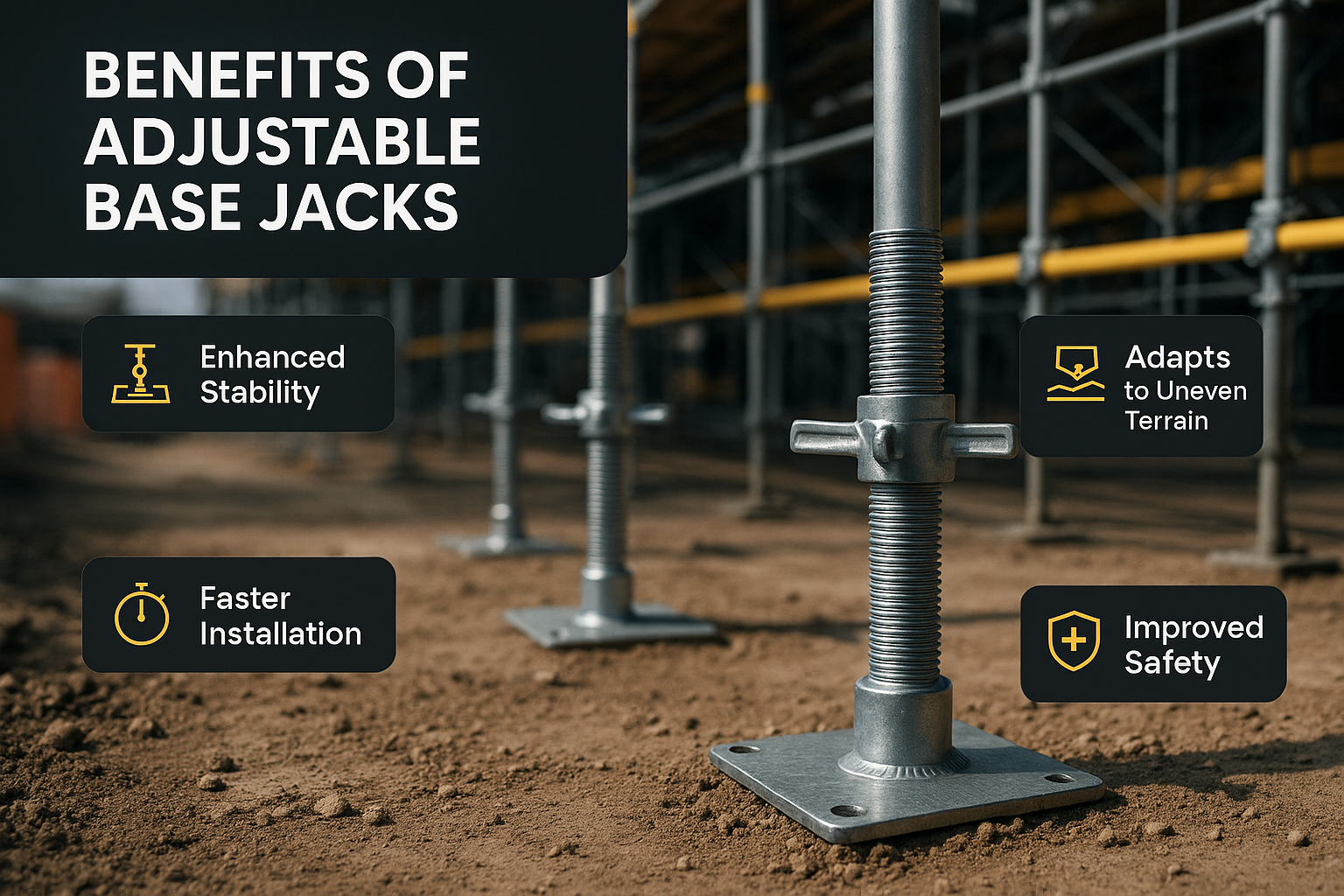 #1 Base Jack Scaffolding Suppliers in Bangalore