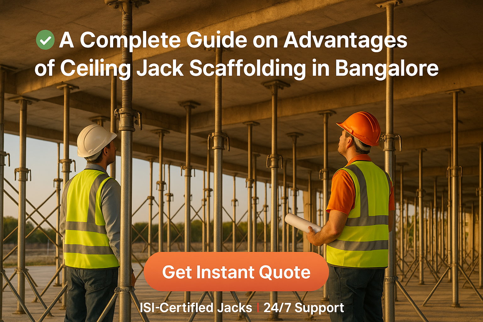 advantages of ceiling jack scaffolding in bangalore