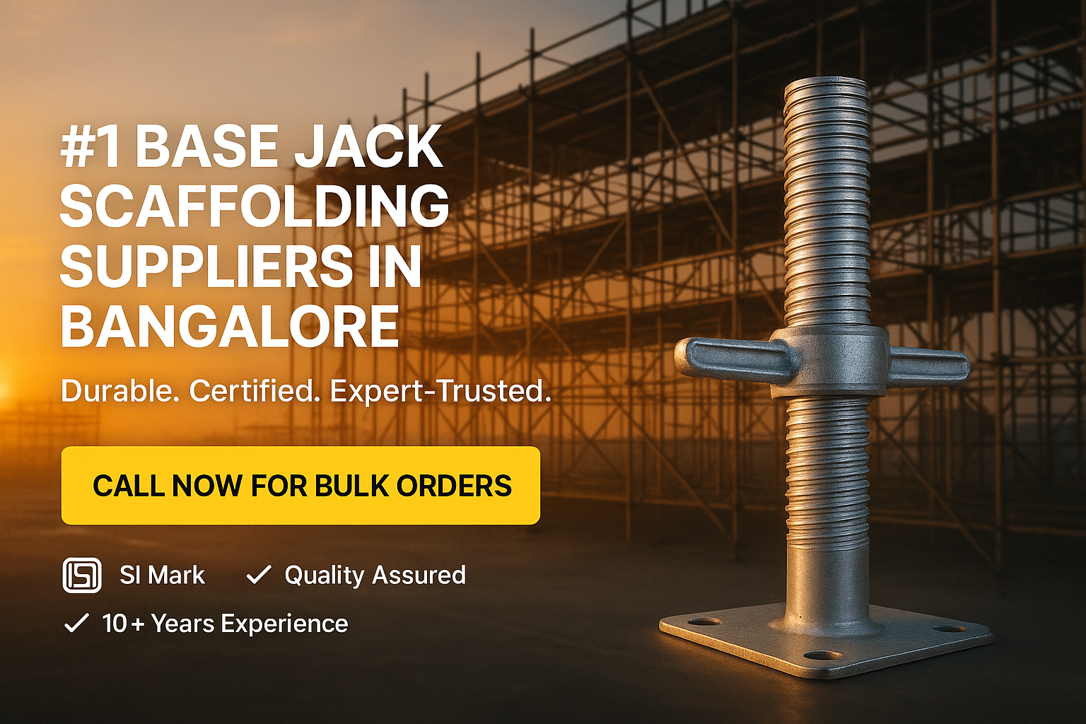 base jack scaffolding suppliers in bangalore