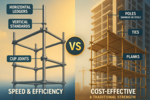 cuplock vs double scaffolding in bangalore