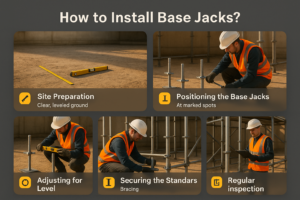 installation process of base jacks in bangalore