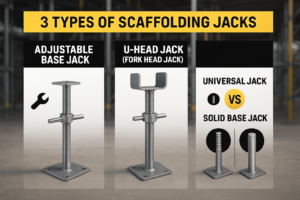 types of base jack scaffolding in bangalore