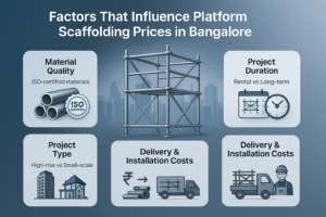 factors influencing platform scaffolding prices