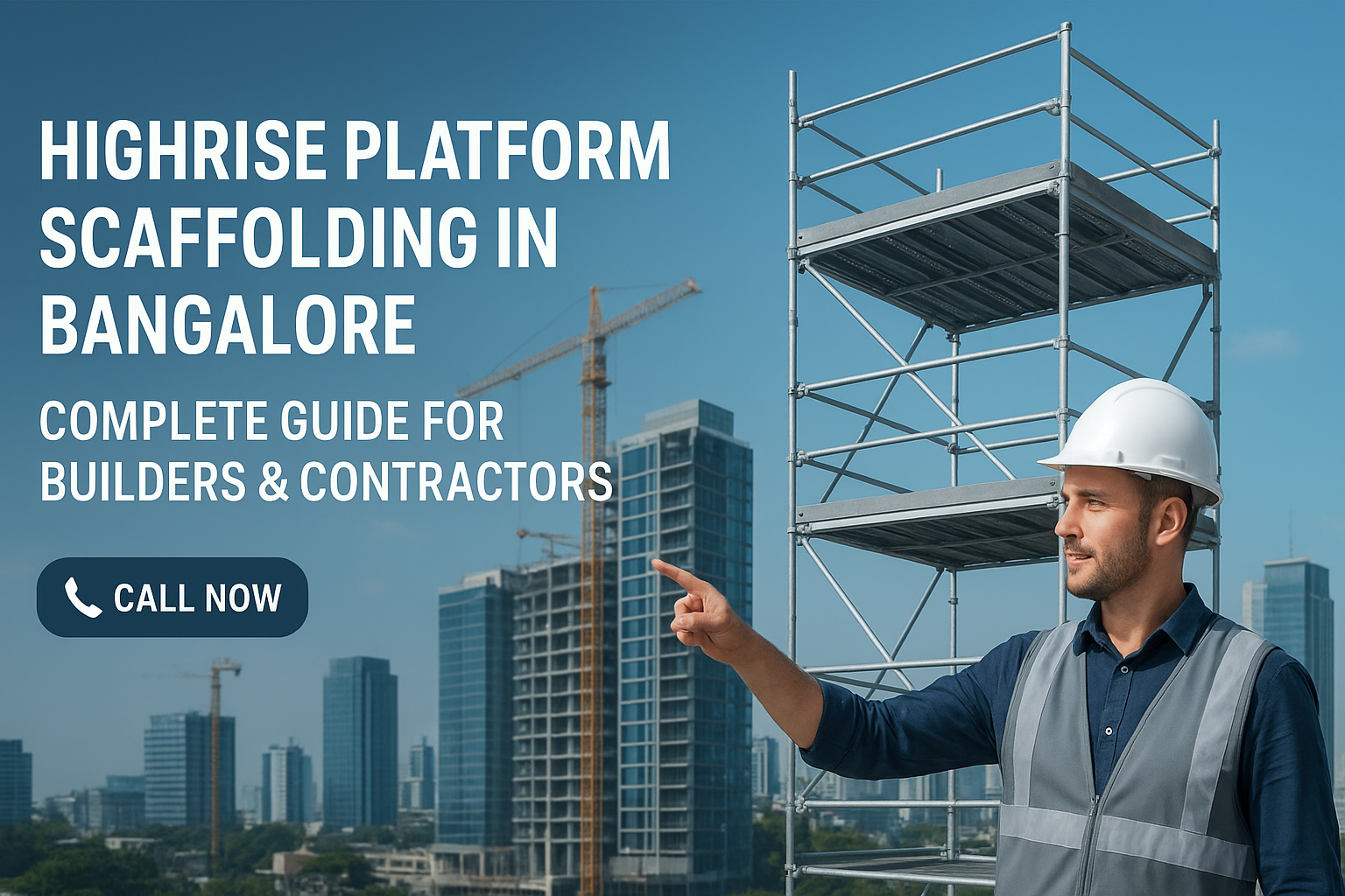 highrise platform scaffolding in Bangalore