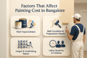 Factors affecting Painting Cost in Bangalore