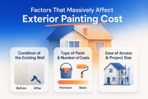 Factors affeting exterior painting cost in bangalore