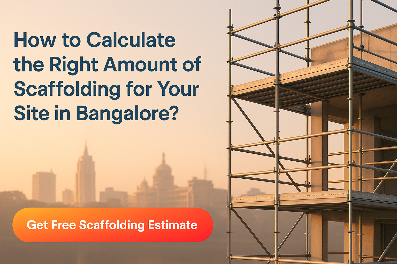 How to Calculate the Right Amount of Scaffolding for Your Site in Bangalore?