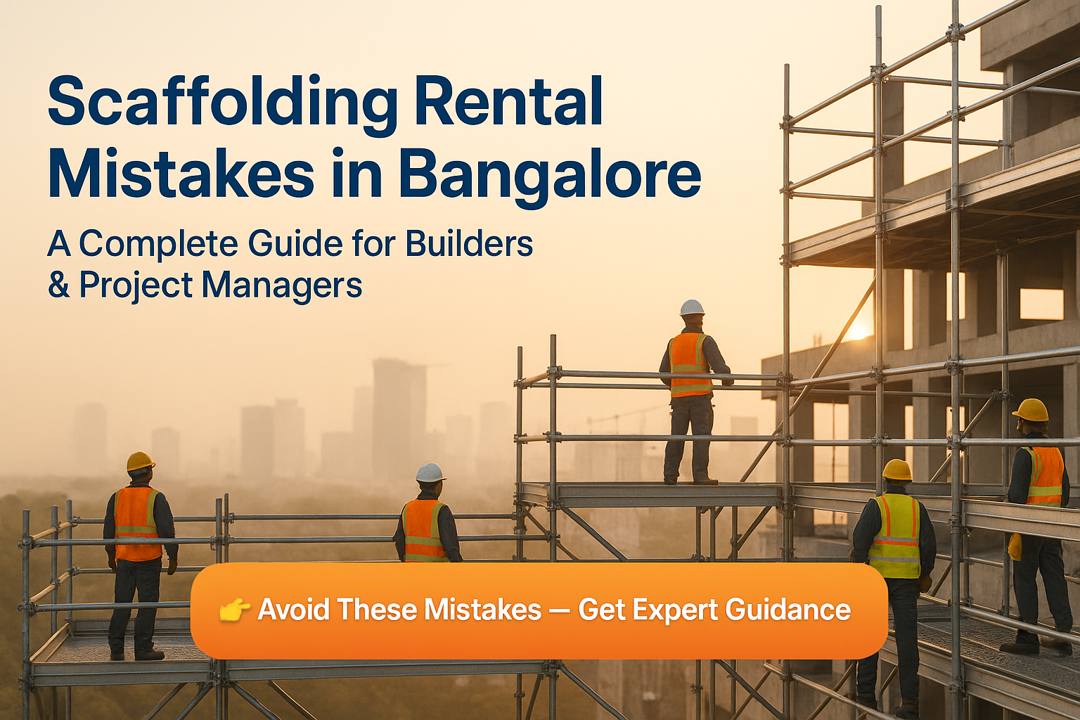 Scaffolding Rental Mistakes in Bangalore: A Complete Guide for Builders & Project Managers